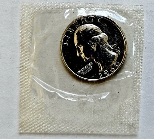 1960-P Proof Washington Quarter ~ 90% Silver