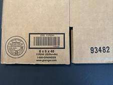 6" x 6" x 48" CARDBOARD BOX - 65 lb - SINGLE BOX - TALL - Shipping Box