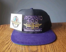 Vintage 1994 NASCAR Brickyard 400 Inaugural Race Snapback Hat NWT 