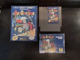 NES Classics Gunsmoke Burgertime Defender 2 with Original Manuals & New Cases