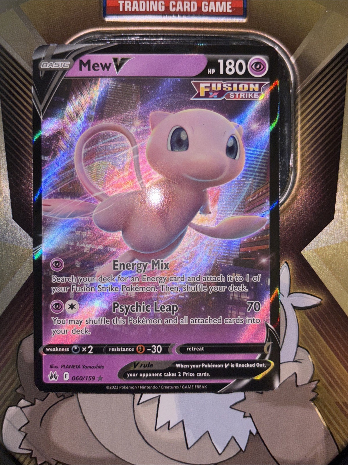 Mew V Ultra Rare Crown Zenith 060/159 NM