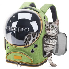 Cat Backpack Carrier, Breathable Cat Bubble Backpack Upgrade Large Space Cat Car