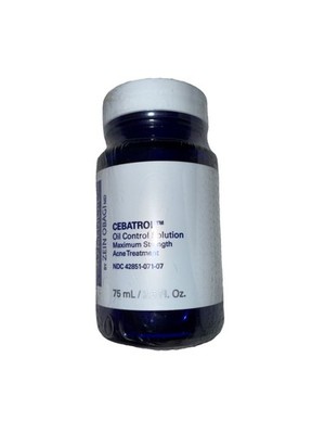 So Medical-Zein Omaha- Cebatrol Acne Treatment 2.5 Oz Sealed-Rare