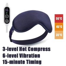 Electric Heated Eye Mask - Warm Compress for Dry Eyes, Blepharitis  Stye Relief