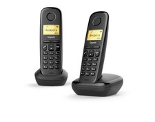 Gigaset A170 DUO Cordless (L36852-H2802-D201) - Black EU
