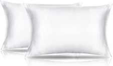 Small Pillow Cases 2 Pack Mini Pillow Cases 14X20 Breathable Silky Soft Toddler 