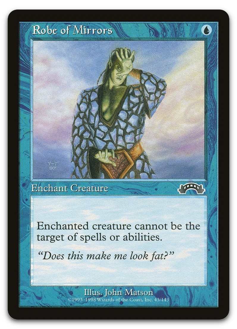 Robe of Mirrors #43 (NM) Exodus EXO Magic MTG