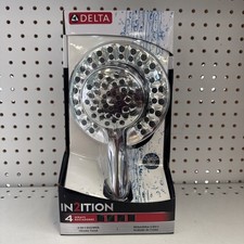 DELTA IN2ITION DUAL SHOWER HEAD 1.75 GPM 4 SETTING - Chrome - 75955
