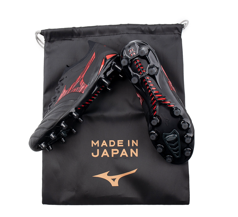 Mizuno Morelia Neo IV Beta Japan Mens Soccer Cleats Black 40th Red