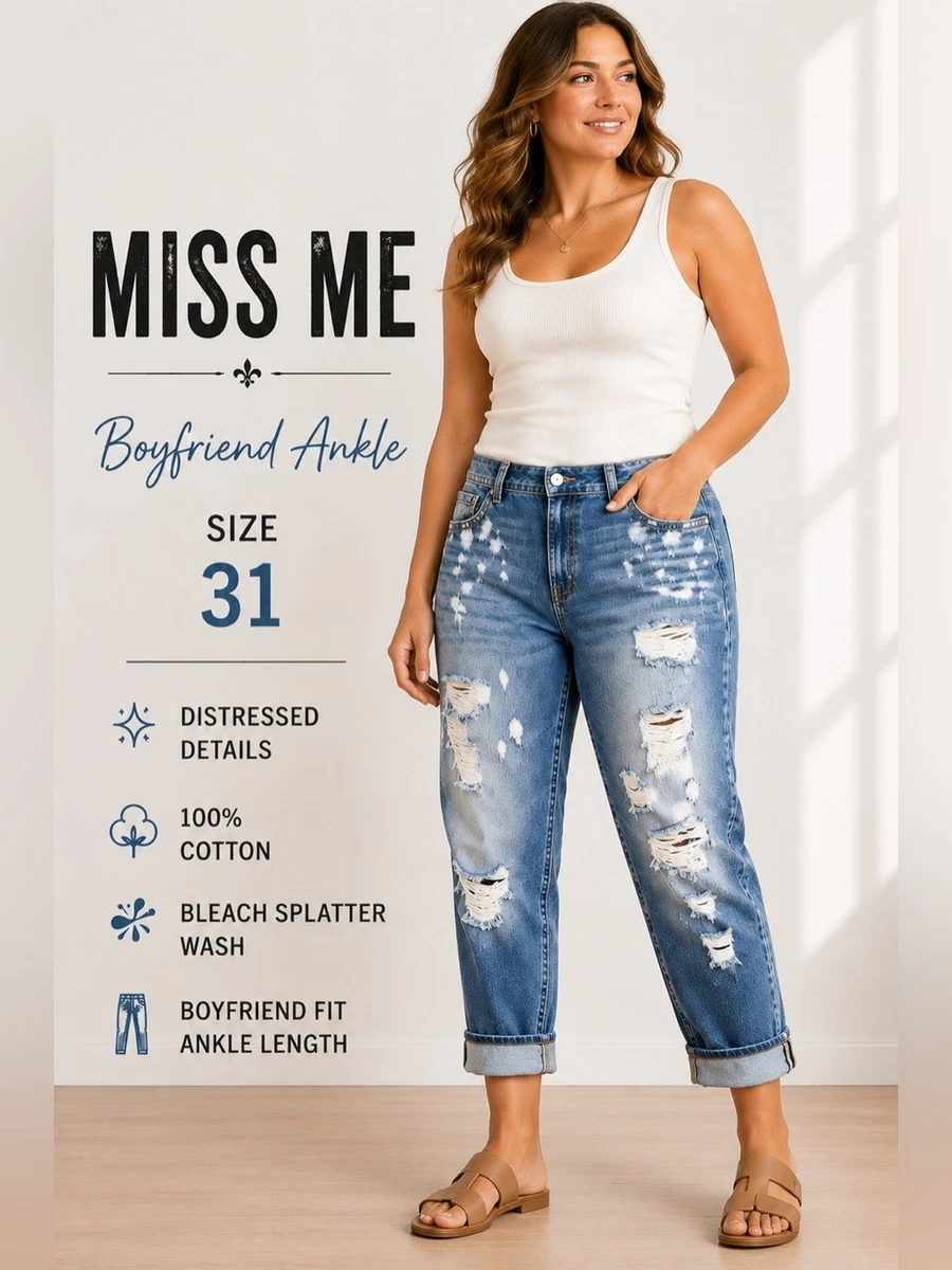 新品　miss me デニム　ジーンズ　28インチ Miss Me Women's Regular Size 28 in Inseam Jeans for sale | eBay
