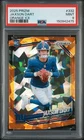 Jaxson Dart 2025 Panini Prizm Orange Ice Rookie #332 PSA 9