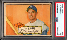1952 Topps #36 Gil Hodges PSA 1 Vintage HOF Baseball Card (4776)