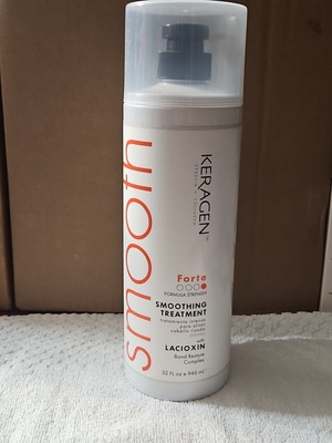 Keragen Smooth Forte Smoothing Treatment with Keratin & Collagen -(32oz)
