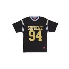 Supreme Split S/S Football Top Black Size: Medium