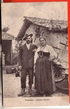 CARTOLINA  FROSINONE   FP  VIAGGIATA  1925 COSTUMI CIOCIARI STUPENDA