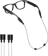Sunglasses Strap for Meta Rayban Glasses, Thick Temples-No Tail Adjustable Glass