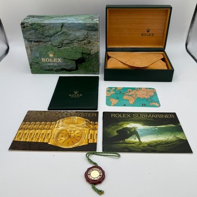 Rolex Original Submariner 16610 Uhrenbox 68.00.55 Booklet Kartenetui Kalender