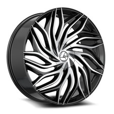 Azara Aza-537 5x114.35x120 18x8 35 Gloss Black Machined Single Wheel Rim Azara Aza-537 5x114.35x120 18x8 35 Gloss Black Machined Single Wheel Rim