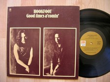 HOOKFOOT good times a' comin'  A&M SP  4338  orig 1972 blues rock  EX