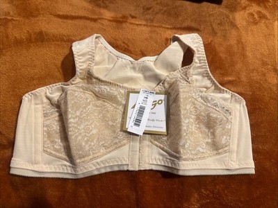 PICK SIZE / COLOR - Rago 9605 Women's Back Support Front Close Wirefree Bra