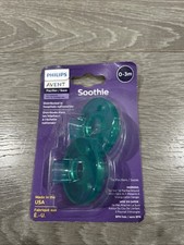 Philips Avent Soothie 0-3m Green 2 Ct. Pacifier Soother Medical Grade Silicone