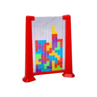 High Russian Building Block Stack Kid Desktop Toy Engaging Brains Game