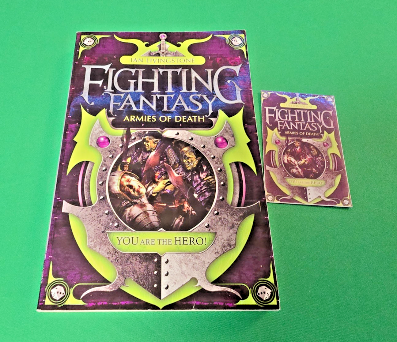 Armies of Death ***1st/1st ICON EDITION!!*** Fighting Fantasy Ian Livingstone #1