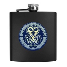 6oz (170ml) 'Night Owl' Pocket Hip Flask (HP00045008)