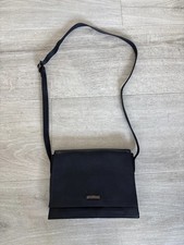 Small Tula black leather handbag