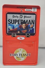 2025 Superman Daily Planet Newspaper Box Popcorn Bucket Tin AMC Cinema Movie