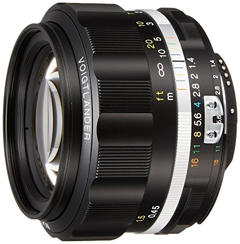 Voightlander Single Focal Lens NOKTON 58mm F1.4 SLIIS Ai-S For Nikon black lim
