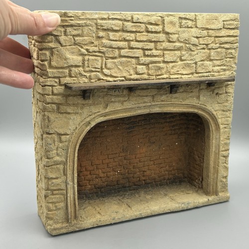 Dolls House Miniature 1:12 Scale Large Fire Place Surround Artisan Hand Made - Picture 13 of 13