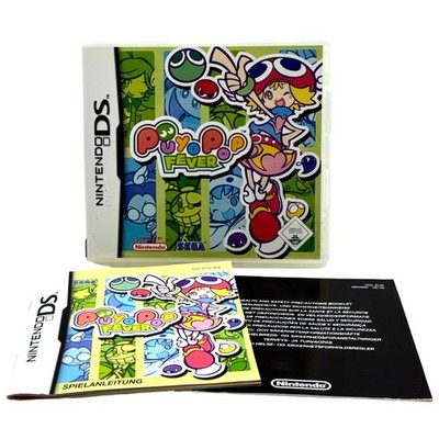 Puyo Pop Fever Nintendo DS nur Hülle mit Anleitung/Beilegern