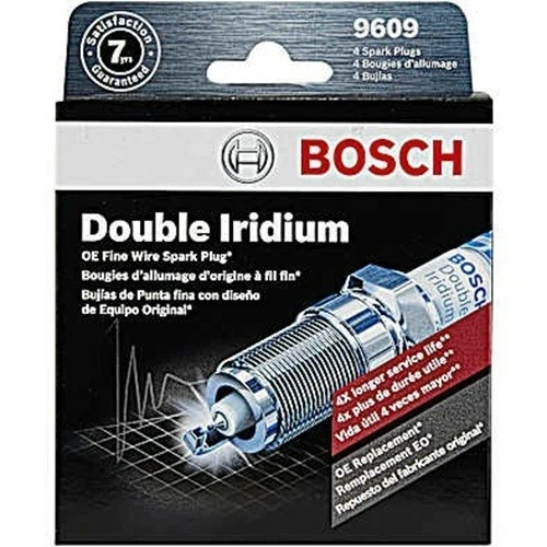 4 bujías Bosch doble iridio para Toyota RAV4 L4-2,5 L 2009-2018 Foto 2 de 2