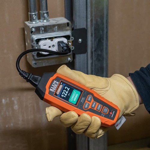 Battery-Powered Circuit Analyzer with Detachable Cord & Dual Fault Detection - Bild 9 von 12