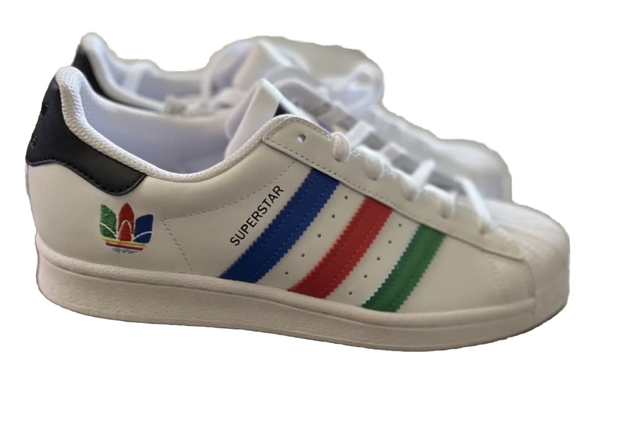 adidas gazelle silver green womens ADIDAS Iridescent Stripe Velcro Sneakers main image 1