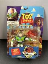 Disney Toy Story Action Figure Infrared Buzz Lightyear Pixar Thinkway 62881