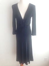 Free People Faux Wrap Dress Black Size S