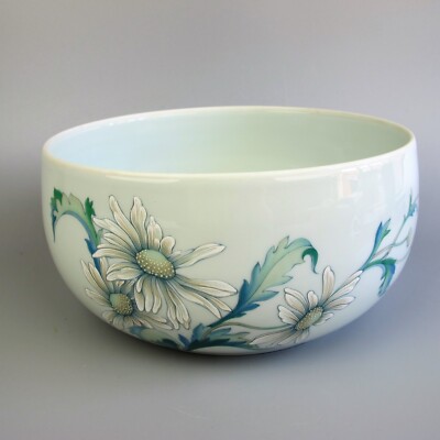 Haviland Limoges Floralies Teller Schüsseln Teekanne Teetassen Servierschalen. Grün.