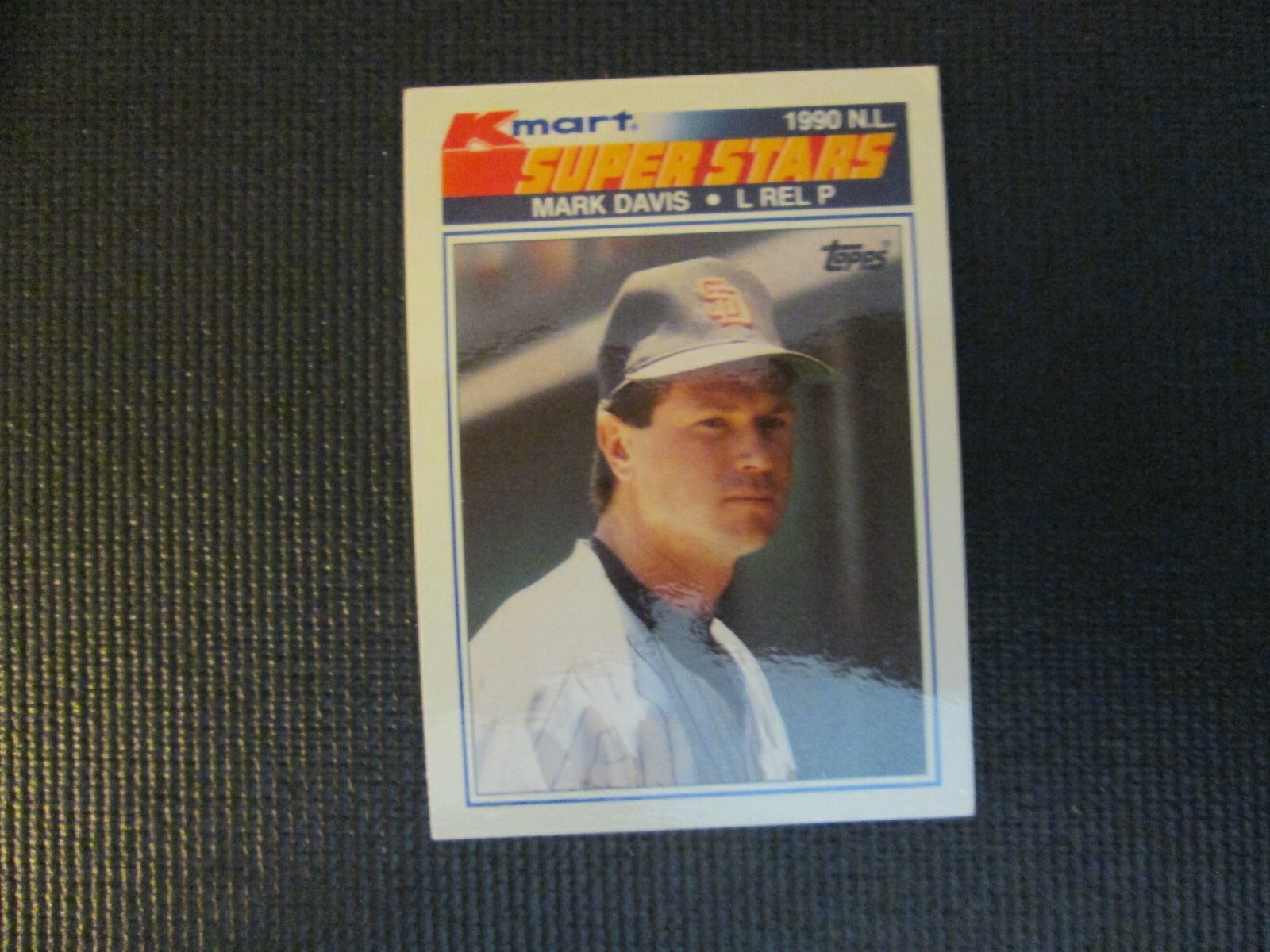 1990  Kmart   Mark Davis   #14   San Diego Padres   SUPER STARS