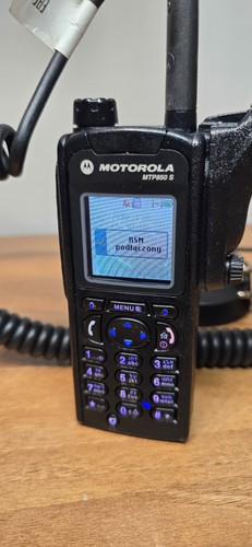Motorola MTP 850 s MTP850s TETRA Radio Ham 380-440 mhz Répéteur, GPS - Photo 9 sur 16