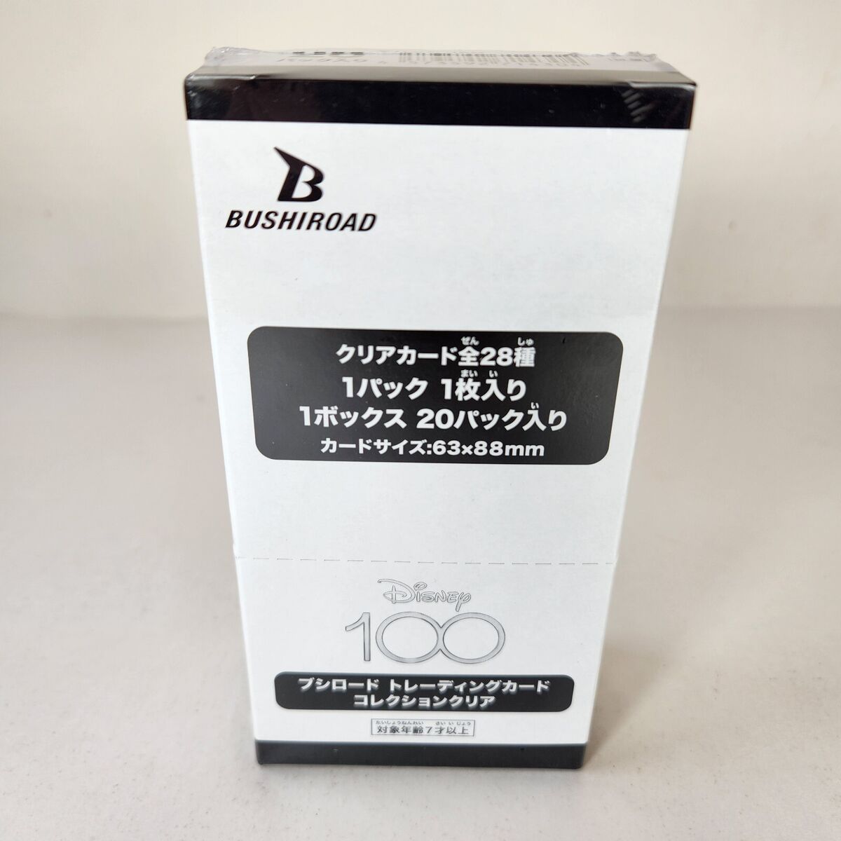 Bushiroad Disney 100 Clear Card Collection Box Japan Years Bushiroad Disney 100 Clear Card Collection Box Japan Years