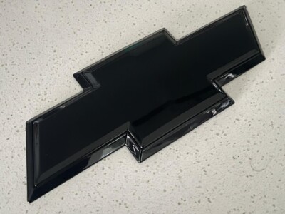 NEW black Rear Tailgate Bowtie Emblem Badge Fit For 07-13 Silverado 1500 2500H