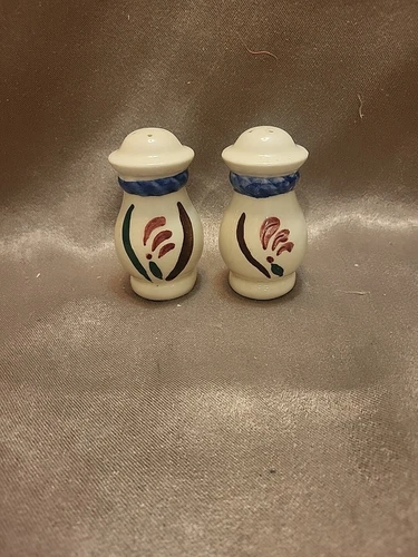 Vintage Shawnee Pennsylvania Dutch Pottery Salt and Pepper Shakers