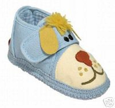 Puppy light blue slipper Giesswein size 16 SUNDAY SALE