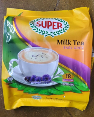 2 PACK SUPER MILK TEA EARL GREY 25 STICKS EACH BAG | eBay