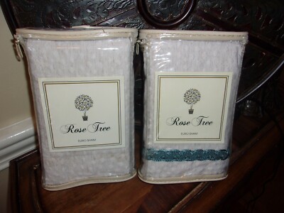 NIP Rose Tree Kensington Euro Shams Pair