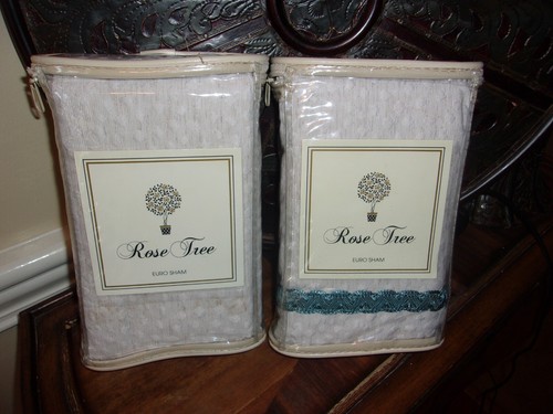 NIP Rose Tree Kensington Euro Shams Pair