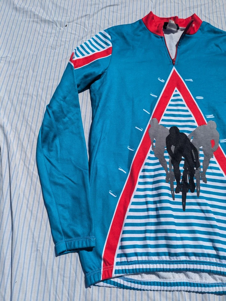 Vintage 80’s 90’s Tommaso Campagnolo Racing Cycling T-Shirt Made In Italy Rare - Image 2 of 4