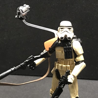Star Wars Black Series 3.75/" Sandtrooper Loose Complete Figure VC112 Repack Mold